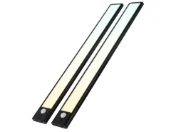 Brendz Puyo LED 40 cm set van 2 magnetische LEDstrips - Black