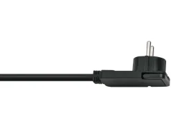 Brennenstuhl black verlengkabel platte stekker - 3 meter
