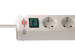 Brennenstuhl Bremounta stekkerdoos met 2 USB-C laadaansluitingen - White
