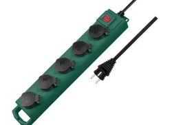 Brennenstuhl 5 meter lange 5-voudige outdoor stekkerdoos