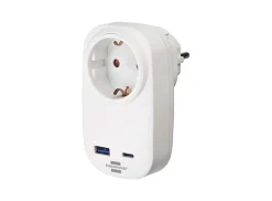 Brennenstuhl stopcontactadapter met USB-C