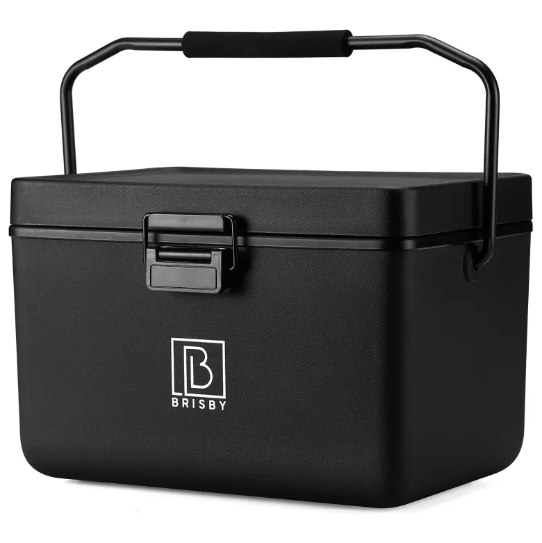 Brisby Frigobox 12 liter koelbox met koelelementen - Black