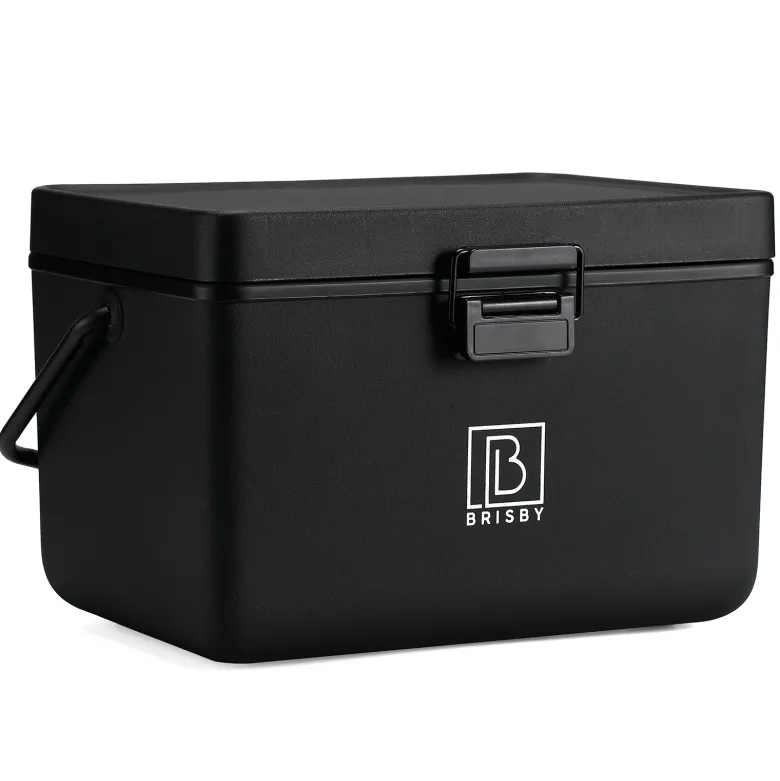 Brisby Frigobox 12 liter koelbox met koelelementen - Black