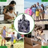 Brisby Grijs en Zwart 7 liter koeltas
