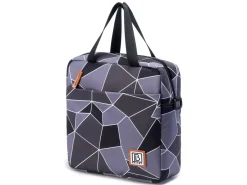 Brisby Grijs en Zwart 7 liter koeltas