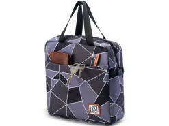 Brisby Grijs en Zwart 7 liter koeltas