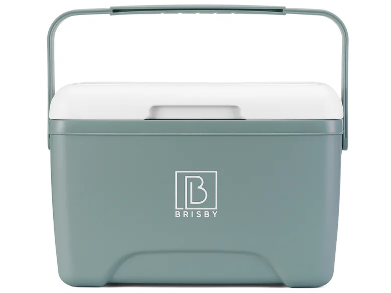 Brisby 8 liter koelbox met 2 koelelementen - Green