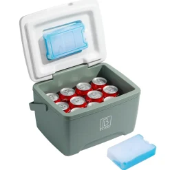 Brisby 8 liter koelbox met 2 koelelementen - Green