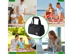 Brisby 10 liter koeltas - Black