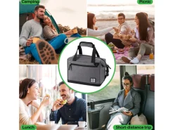 Brisby 12 liter koeltas - Grey