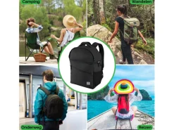 Brisby 25 liter koeltas rugzak - Black