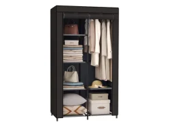 Brixy Black opvouwbare campingkast - 88 x 45 x 168 cm