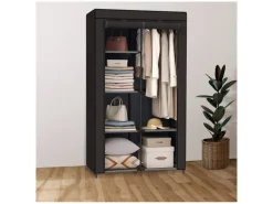 Brixy Black opvouwbare campingkast - 88 x 45 x 168 cm
