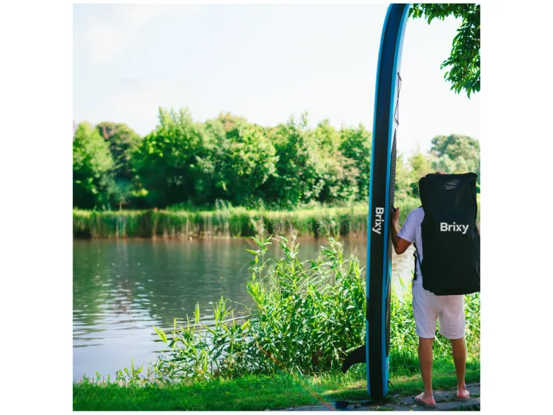 Brixy 320 cm opblaasbaar supboard - Turquise