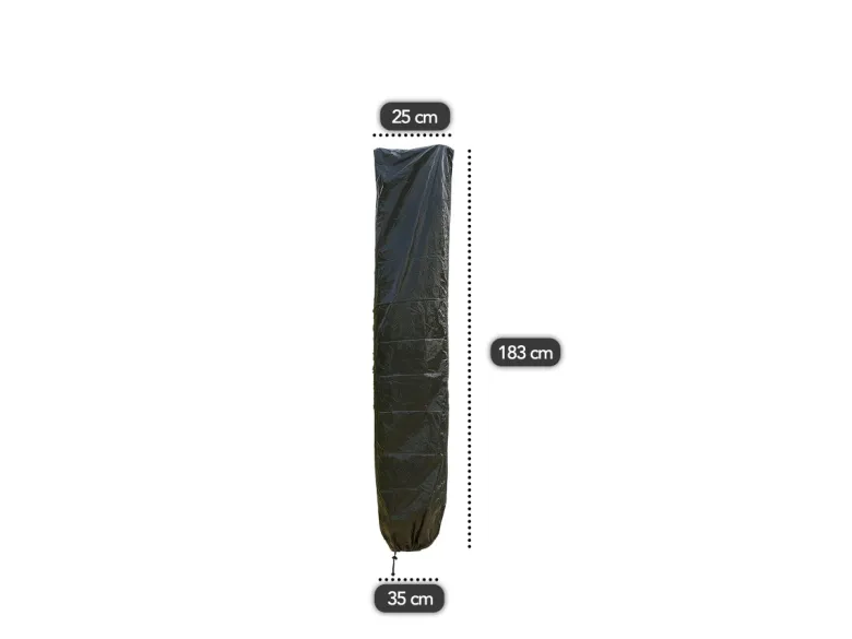 Brixy tot ø300cm waterdichte parasolhoes - Black