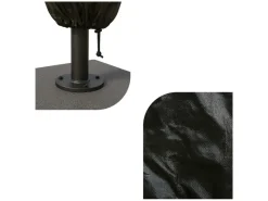 Brixy tot ø300cm waterdichte parasolhoes - Black