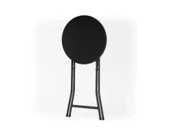 Brixy 80 x 110 cm inklapbare statafel met rok - Black