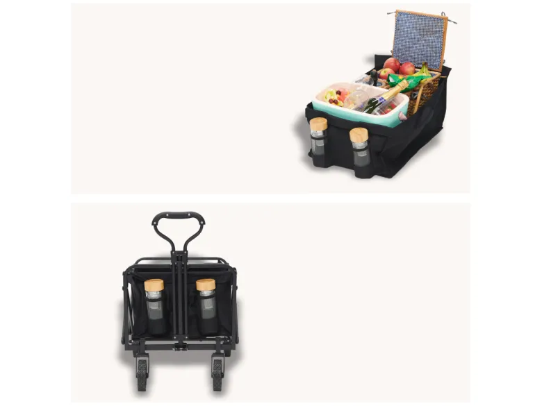 Brixy 75 x 50 cm opvouwbare bolderkar - 100 kg
