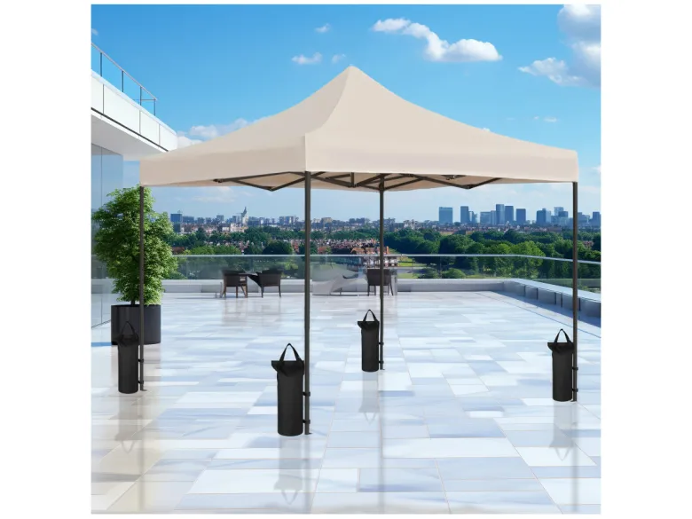 Brixy 3 x 3 mter opvouwbare partytent - Cream