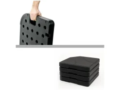 Brixy 50 x 50 vulbare parasoltegel - Set van 4