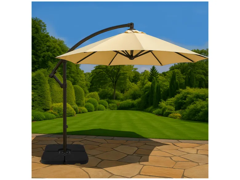 Brixy 50 x 50 vulbare parasoltegel - Set van 4