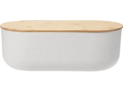 Broodtrommel met bamboe deksel