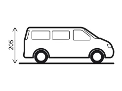 Brunner Comet VW T5/T6 bustent