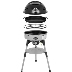 Brunner Devil BBQruiser HT Roundpan 30 draagbare gasbarbecue
