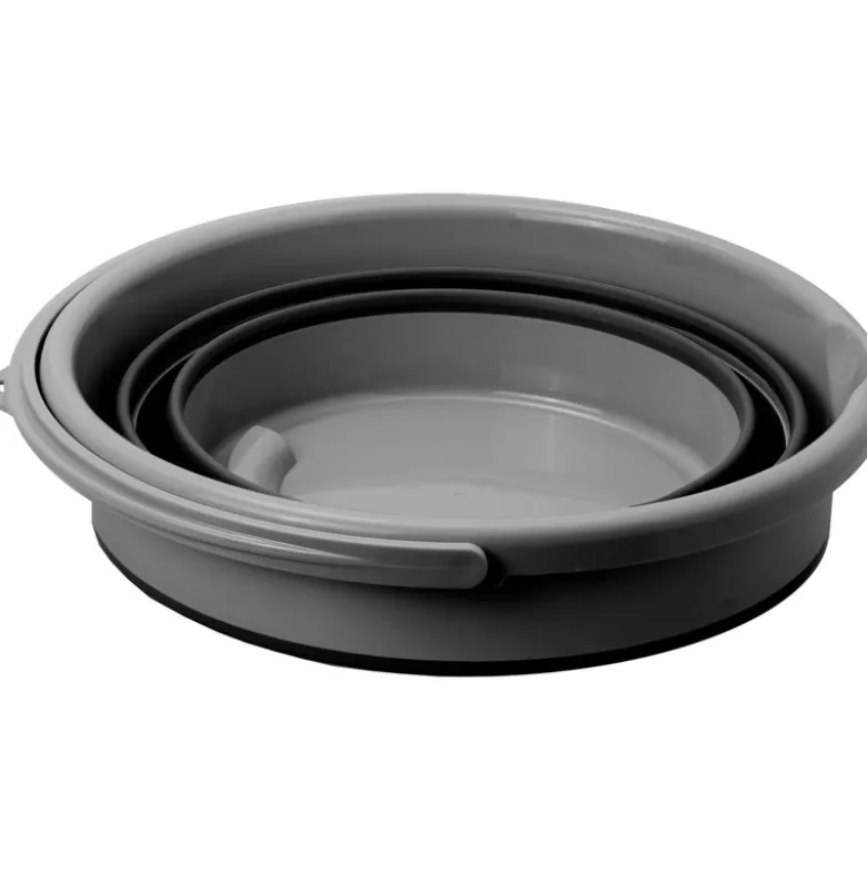 Brunner Drum 15 Fold opvouwbare emmer - Black/Grey