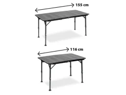 Brunner ELÙTOP 6 Compack Extension campingtafel - 155 x 78 cm