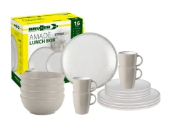 Brunner Lunch box Amadè 16-delig serviesset - creme