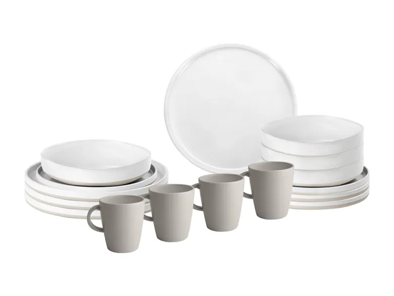 Brunner Lunch box Odette 16-delig serviesset - creme