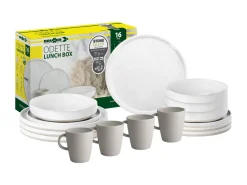 Brunner Lunch box Odette 16-delig serviesset - creme