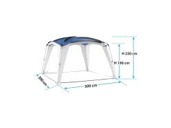 Brunner Medusa II C30 paviljoen - 300 x 300 cm