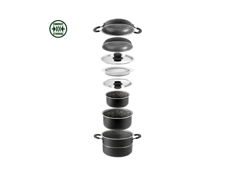 Brunner Pirate 9+1 ø24 cm pannenset