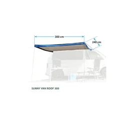 Brunner Sunny Van Roof 300 zonneluifel - 300 x 240 cm