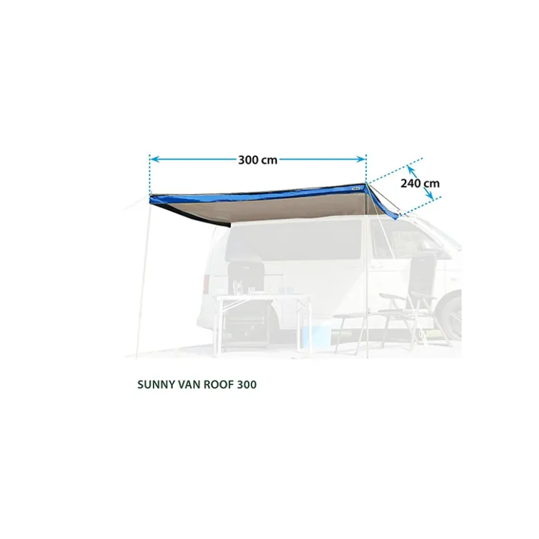 Brunner Sunny Van Roof 300 zonneluifel - 300 x 240 cm