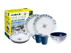 Brunner Tete-a-Tete 8-delig serviesset - Blue Ocean