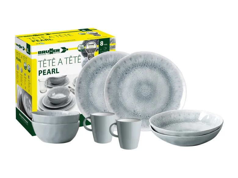 Brunner Tete-A-Tete Pearl 8-delig serviesset