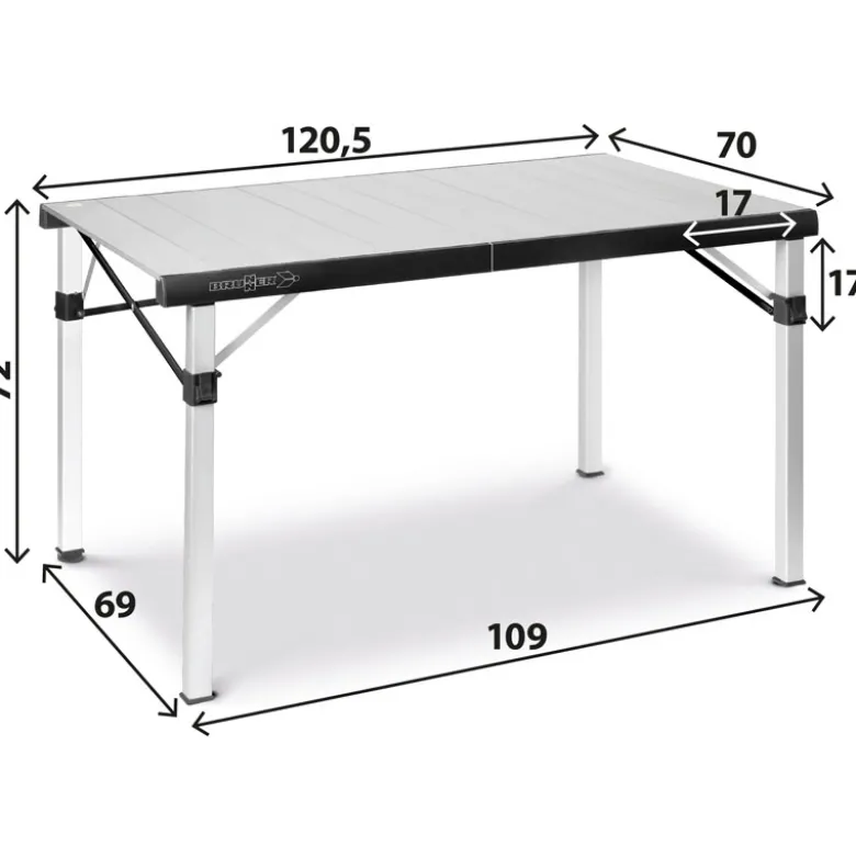 Brunner Titanium Quadra Compack 6 roltafel