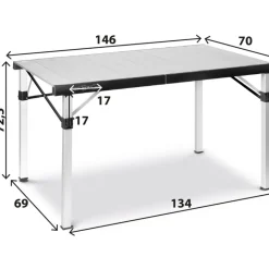 Brunner Titanium Quadra Compack 6 roltafel
