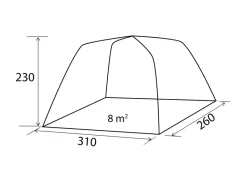 Brunner Trouper 2.0 opblaasbare bustent