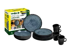 Brunner Venetian Lunch box 16-delige serviesset - Black
