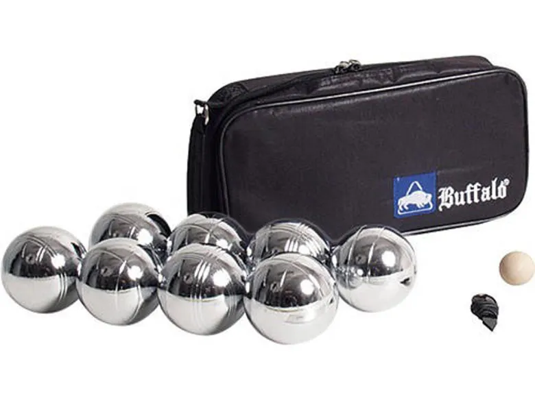 Buffalo metaal Jeu de Boules set