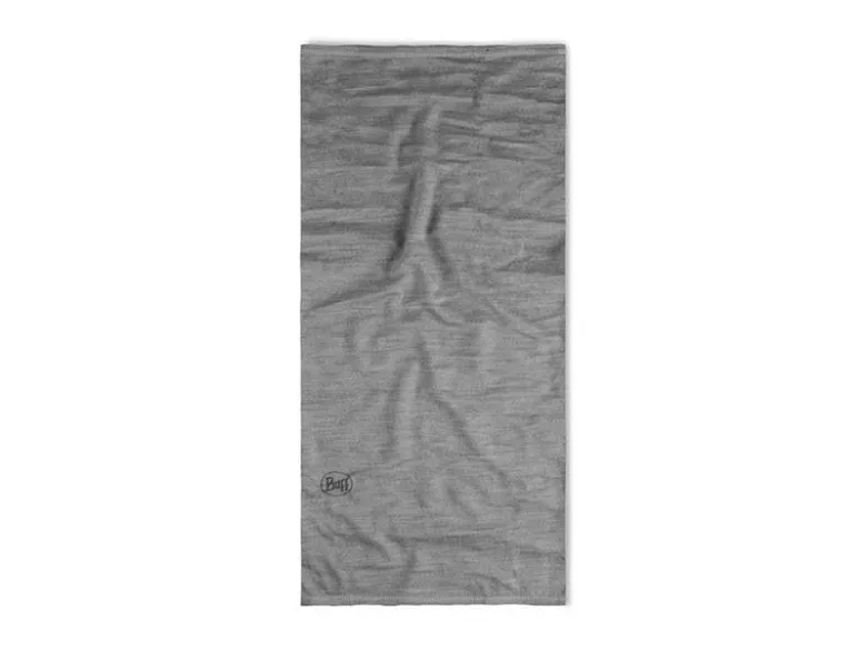 Buff Merino Lightweight nekwarmer - Solid Light Grey