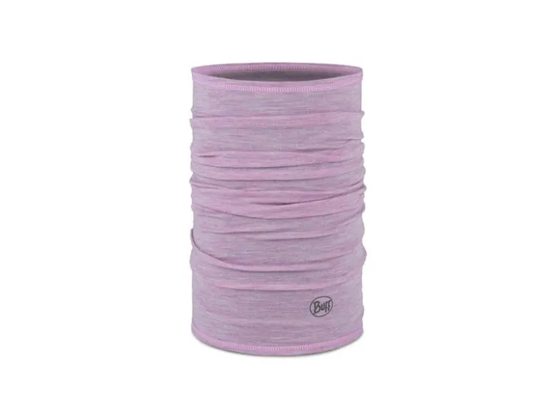 Buff Merino Lightweight nekwarmer - Solid Pansy