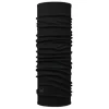 Buff Merino Midweight nekwarmer - Solid Black