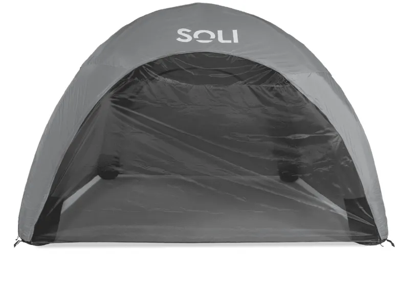 Buitenkado Auto Inflate 3 x 3 meter opblaasbare partytent - Grey
