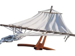 Buitenkado Tweepersoons 420 cm hangmat – Cream white