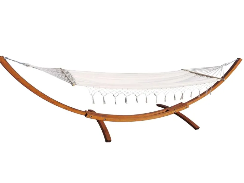 Buitenkado Tweepersoons 420 cm hangmat – Cream white